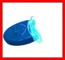 ENVÍO GRATIS! 125pcs/mucho Uso en el Hogar Mini LED de Blanqueamiento de Dientes de la Luz Azul de blanqueamiento dental con lámpara