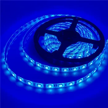 LED Luz de Tira de DC12V 5M 300 Leds SMD3528/5050/5630 DiodeTape Colores únicos de Alta Calidad de la Cinta Flexible de la Casa Decoation Luces