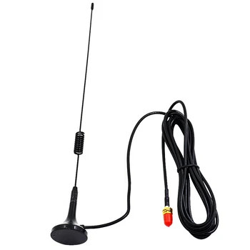 Nuevo UT-106UV SMA-Hembra Coche Magnético de Doble Antena de Banda para Baofeng UV-5R UV-82 UV-9R Walkie Talkie