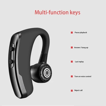 P11 Inalámbrico de Auriculares de manos libres de Auriculares Estéreo de alta fidelidad Auricular HD con Micrófono para el iPhone de Samsung, Xiaomi