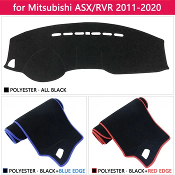Para Mitsubishi ASX 2011~2020 RVR Anti-Slip Mat Panel de la Cubierta de la Almohadilla de Parasol Dashmat Accesorios 2013 2016 2017 2018 2019