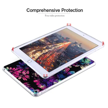 Pintado de Teléfono de los Casos Para el Ipad de Apple Pro 11 2020 Parachoques de la Cubierta de Silicona de la Tableta de Bolsas para el Ipad Pro de 12.9 9.7 10.5 2020 2017 2018