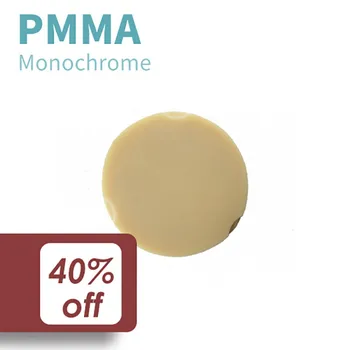 PMMA 5 piezas 95 10mm monocromo CAD-CAM de Zirkonzahn Disco dental zirkon zahn bloques de PMMA