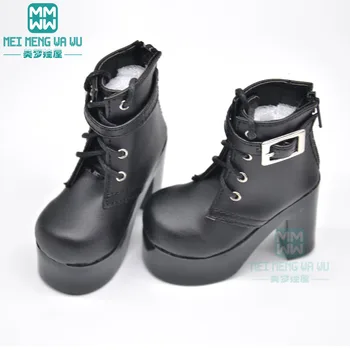 1/3 BJD zapatos encaja 58--62CM SD10 SD13 muñeca accesorios de chica de moda alto de botas de cuero, botas de lana