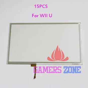 15PCS Reemplazo del Digitalizador de Pantalla Táctil para Nintendo Wii U GamePad