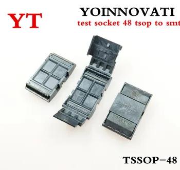 1pcs TSOP48 TSOP 48 Socket para las Pruebas del Prototipo de 0,5 mm de la mejor calidad.