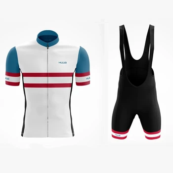 2020HUUB jersey de ciclismo en bicicleta la ropa de verano de manga Corta babero traje de bicicleta bretele ciclismo pro equipo de ciclismo ropa kit