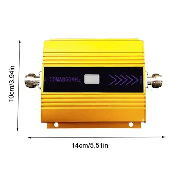 850 mhz GSM 2G/3G/4G de Refuerzo de la Señal del Repetidor Amplificador de Antena para Teléfono Móvil