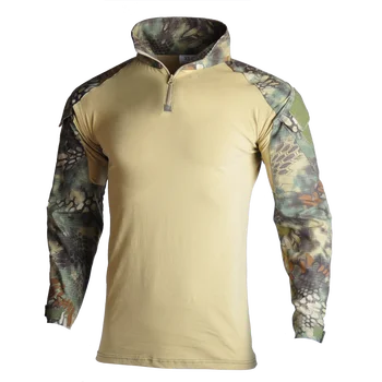 Al aire libre de Airsoft Táctico Camisetas de Camuflaje Militar, Uniforme, Ropa de Traje de los Hombres del Ejército de EEUU Ropa de Combate Militar Camisa + Pantalones de Carga