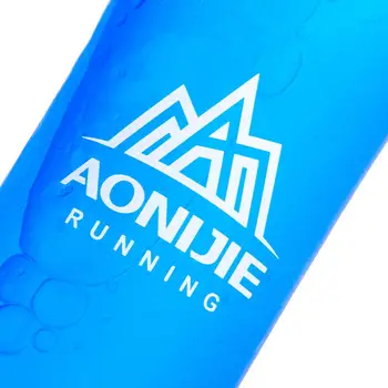 AONIJIE SD19 R450 Suave Matraz Plegable Plegable de 450 ml Botella de Agua de TPU BPA Free Running Pack de Hidratación de la Cintura Bolsa de Chaleco de Maratón