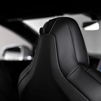 Asiento de coche de los Ganchos de la Capa Reposacabezas de Almacenamiento Percha Titular de Reemplazo para el Tesla Model 3/S/X