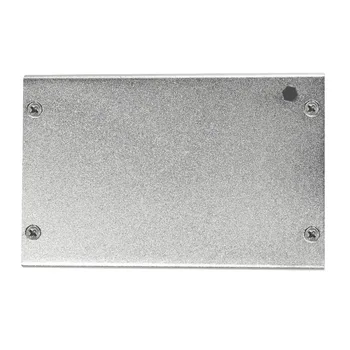 Caso de aluminio de Plata de la caja Metálica + 5V / 3.3 V Ventilador de Refrigeración Con Tornillos+ Disipador de Calor de Carcasa Kit Para Raspberry Pi 3 Modelo B +Pi 4 4B