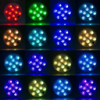 Colorido Acuario LED de las Luces de Buceo Sumergible Tanque de Peces F Luz Clara Impermeable Subacuática Electrónica de la Vela de la Lámpara