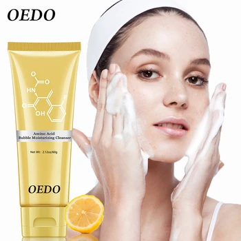 De aminoácidos de la Burbuja Hidratante Facial Limpiador de Poros Lavado de Cara Producto de la Cara Cuidado de la Piel Anti-Envejecimiento tratamiento de la Arruga de la Limpieza
