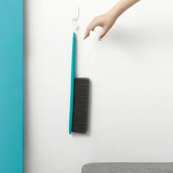 De piel suave cama cepillo de eliminación de polvo de artefacto escoba pequeño cepillo de mango largo de limpieza sofá cepillo para polvo Plumeros