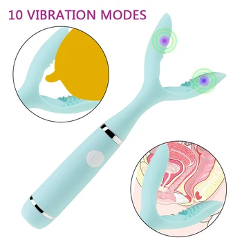 De silicona Pezón Abrazaderas de Mama Massger Vibrador Estimulador Vaginal Suave Coño Juguete del Sexo para las Mujeres Erótica Bienes Producto para Adultos