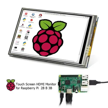 Elecrow Raspberry Pi 3 Pantalla de 3.5 pulgadas 480*320 TFT de Pantalla Táctil de Color de 16 bits pix Módulo LCD para Raspberry pi Modelo B+/2B/3B
