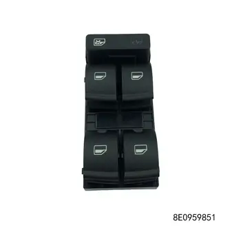 Esirsun Ventana Maestro de la Torre de Control de Interruptor de Botón Para Audi A4 S4 B6 B7 RS4 Seat Exeo 8E0959851,8E0 959 851