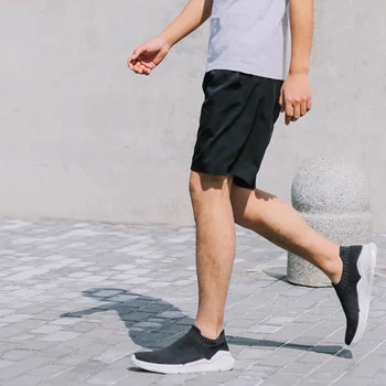 FREETIE Zapatos para Caminar Volando la Vida de la Zapatilla de deporte Impermeable Transpirable Calcetines Pie de la Zapatilla de deporte de los hombres Casual Zapatos de Malla de xiaomi mijia