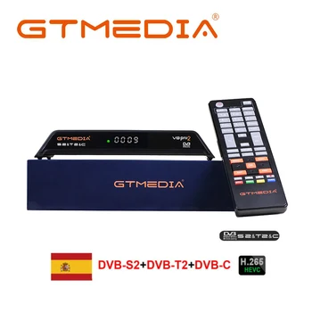 GTmedia V8 Pro2 DVB-S2, DVB-C, DVB-T2 TV vía Satélite Receptor Actualizado V8 Nova Receptor