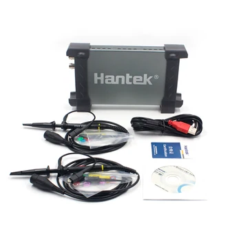Hantek 6022BE Osciloscopio Digital de 2 Canales de 20MHz Osciloscopios USB de PC de Mano Osciloscopio Portatil FFT de Diagnóstico de la herramienta