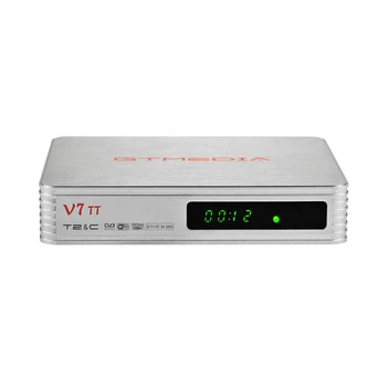 Más reciente GTMEDIA V7 TT Receptor de TV DVB-T2 DVB-S Digital Wifi tv box Receptor barco libre de españa Con Ninguna App