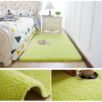 Múltiples Tamaños de alfombra de Baño Alfombra Alfombra de artículos para el Hogar alfombras antideslizantes para el cuarto de Baño Área de Lavado de Alfombras Engrosada Piso Alfombras 9 Colores