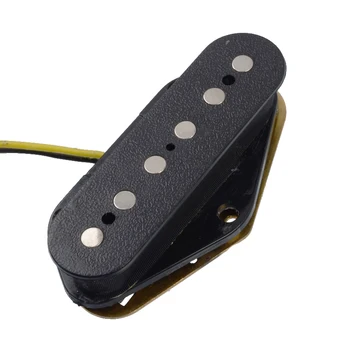 Negro Estándar Tele plomo Sonido de la Pastilla de Puente para Guitarra Eléctrica Telecaster
