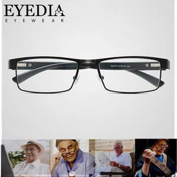 Nueva Marca de Alta gama de Negocios de Gafas de Lectura de los Hombres de Acero Inoxidable Clásico de la Lectura de los Anteojos de Diseño de Moda, Gafas De Lectura 070CJ