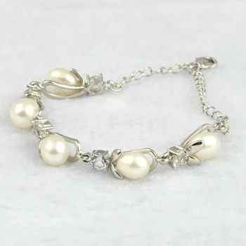 NUEVA pulsera de perlas natural pulsera de perlas de la Moda de la pulsera para las mujeres Mayorista y Minorista G