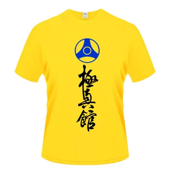Para hombre Camisetas de Moda 2020 Kyokushinkan Karate de Manga corta Camiseta de los Hombres de Algodón O-cuello de la Camiseta de la Ropa de Verano Casual T-shirt