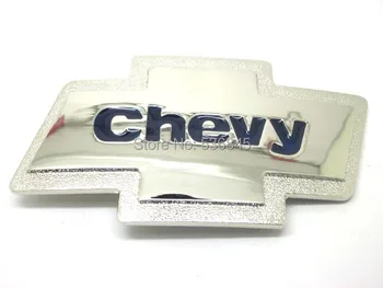 Plata Chevy Hebilla Del Cinturón