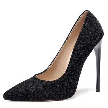 Sgesvier 2020 más reciente de 12.5 cm de alto tacones de fiesta zapatos de la boda de las damas de la primavera verano de punta solo de los zapatos de las mujeres elegantes de bombas