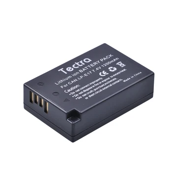 Tectra 4pcs LP-E17 Batería+ LCD USB Dual del Cargador para Canon EOS media móvil de 200 días 750D 760D 8000D 800D M3 M5 Rebel T6i T6s BESO X8i