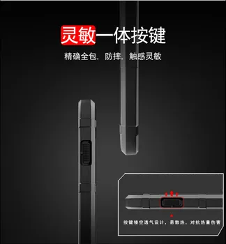 TPU de Silicona Caso de la Protección Para Huawei P20 P30 mate10 mate20X nova3e Y9 Y6 Y9pro Psmart 9Plus a prueba de Choques de la Armadura Híbrido de la Cubierta Posterior