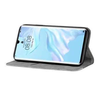 Vintage Flip de Cuero de la caja del Teléfono De Huawei P30 Pro P 30 P20 Lite P Smart Plus Honor 7A 8A Y5 2018 Y6 Primer 2019 Cubierta de la Ranura de la Tarjeta de