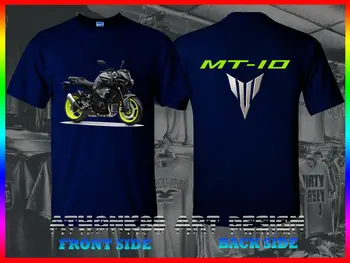 Yam Mt-10 Motocicleta T-Shirt El Rey de Mt R1 Powered Doble Lado 2020 de la Nueva Llegada de los Hombres de Verano Casual de Hombre Camisetas Camisetas Divertidas