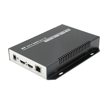 ZY-EH401 4K HDMI Codificador de Vídeo H. 264/MPEG4 Codificador con HDMI Bucle de salida Soporte de HTTP, RTMP, RTSP FLS FLV ONVIF de Multidifusión