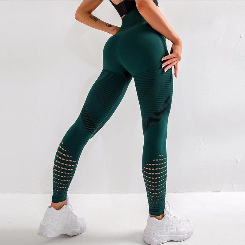 Leggings para Mujer Yoga Gimnasio Deportes Running Ejercicio Pantalones Pantalones Estiramiento