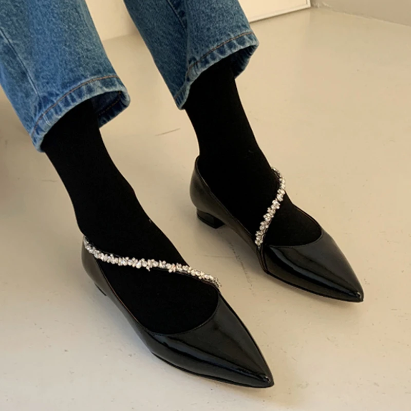 Mocasines para mujer de moda de gran tamaño Slip Ons Flats 