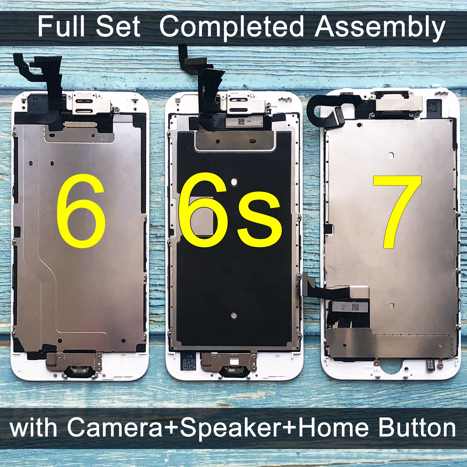 Botón de Inicio Para iPhone 6S 6 PLUS reemplazo Digitalizador de Pantalla Táctil LCD Cámara
