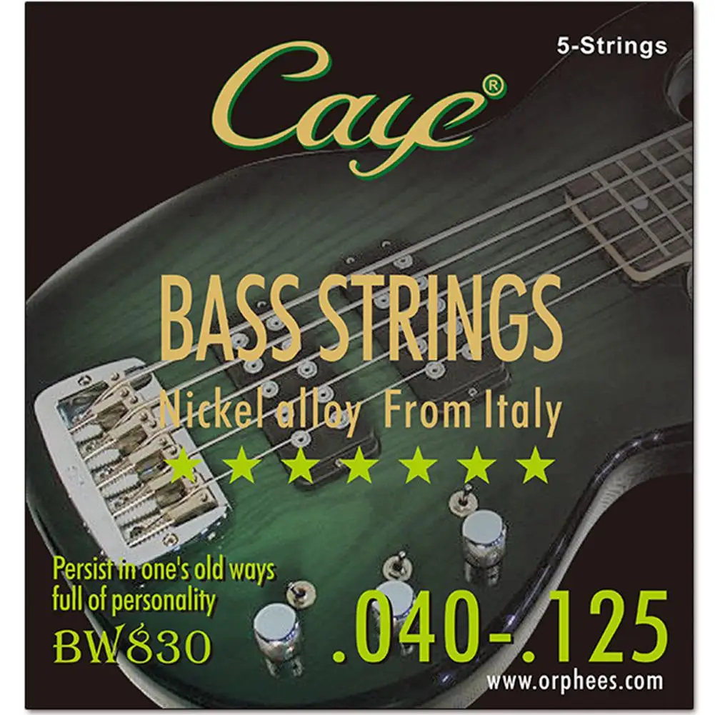 Conjunto De 4 Cuerdas De Acero Para 4 Cuerdas Strings Bajo Bass Guitarra