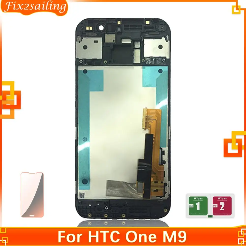 HTC One Mini m8 2 Pantalla Táctil Digitalizador cristal de Vidrio Frontal Pantalla táctil